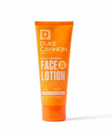 Duke Cannon Daily Defense Face Lotion