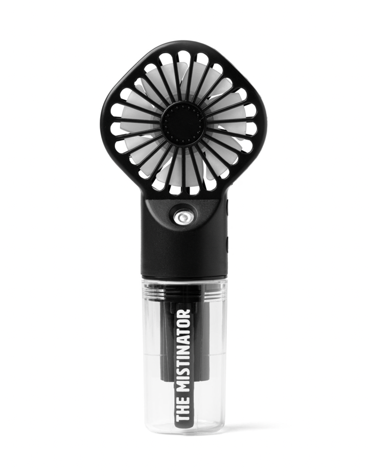DM Merchandising The Mistinator 2-in-1 Rechargeable Water Fan-Black