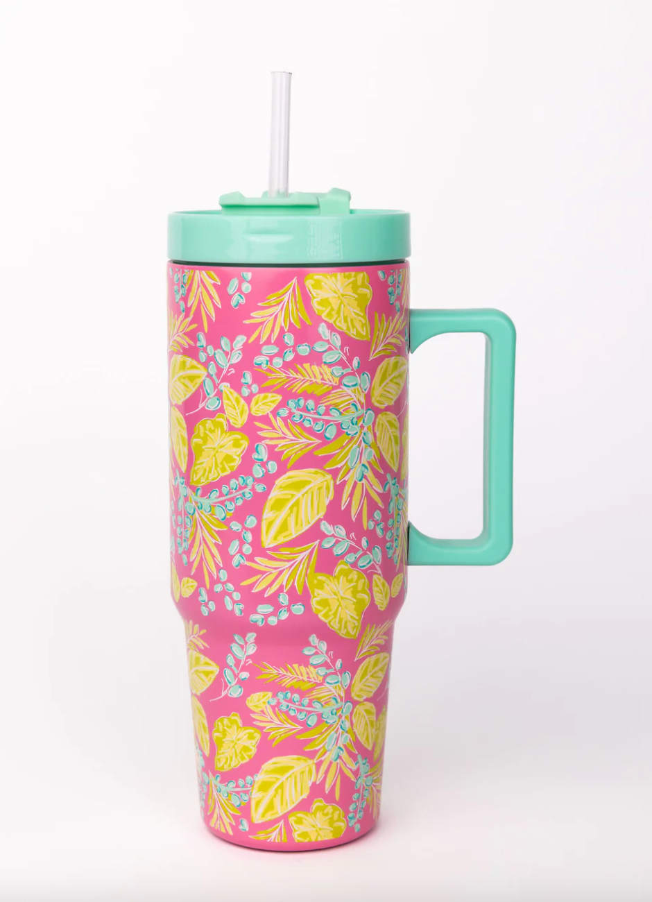 Mary Square To-Go Tumbler- Vine Time
