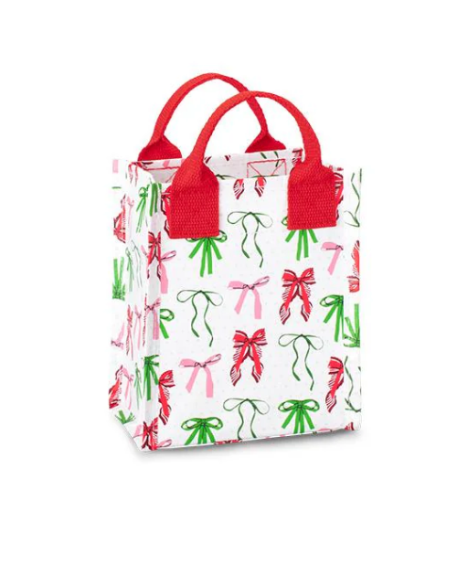 Reusable Bag Mini  - Ribbons and Bows