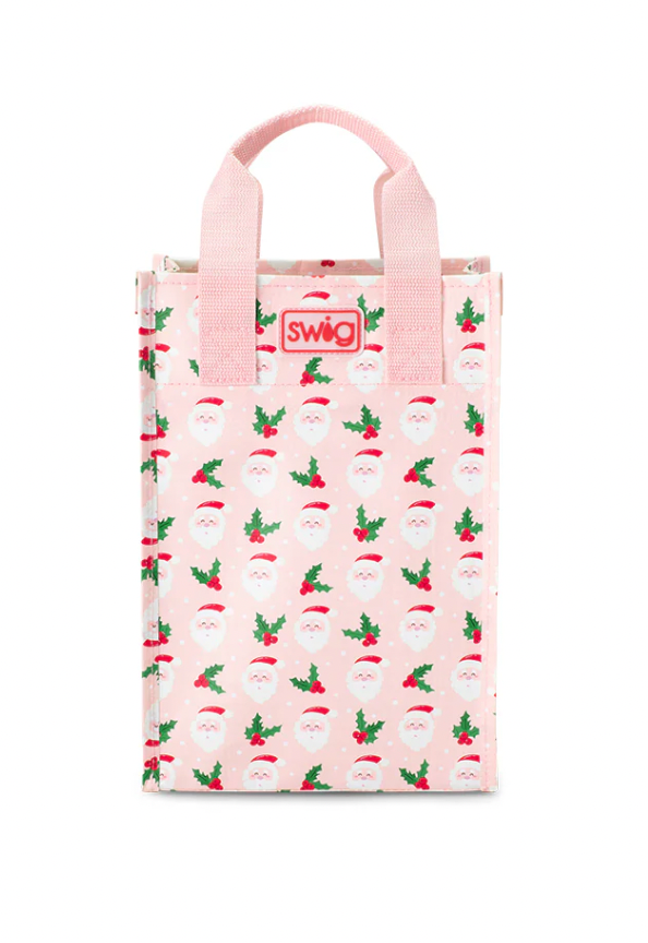 Reusable Bag Tall - Holly Jolly