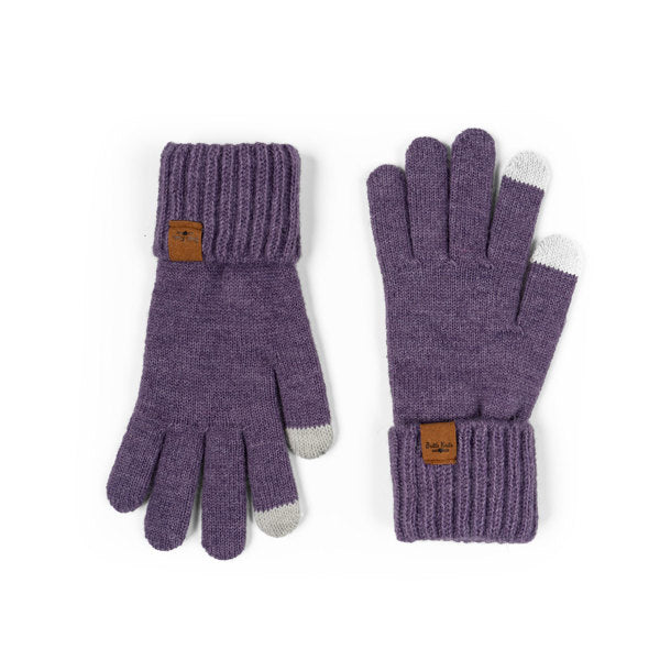 Britt's Knits Mainstay Gloves - Purple
