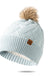 Britt's Knits Mainstay Pom Hat - Sky