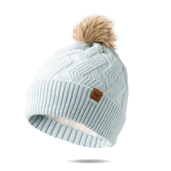 Britt's Knits Mainstay Pom Hat - Sky