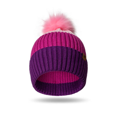 Britt's Knits Kid's Wonderland Collection Pom Hat- Pink