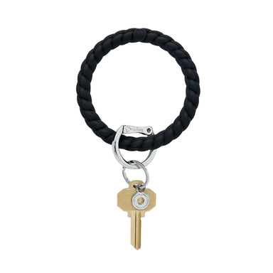 O-Venture - Silicone O-Key Ring- Braided Black