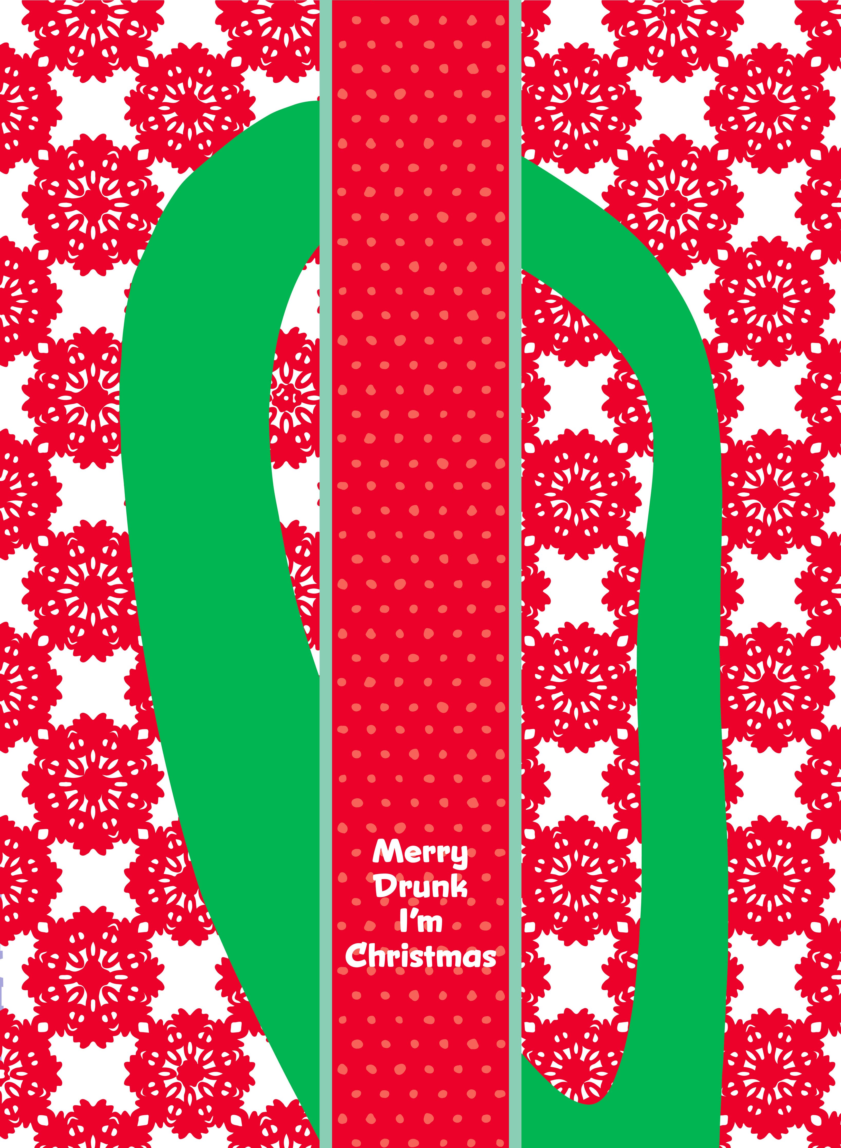 Christmas Merry Drunk Dish Towel
