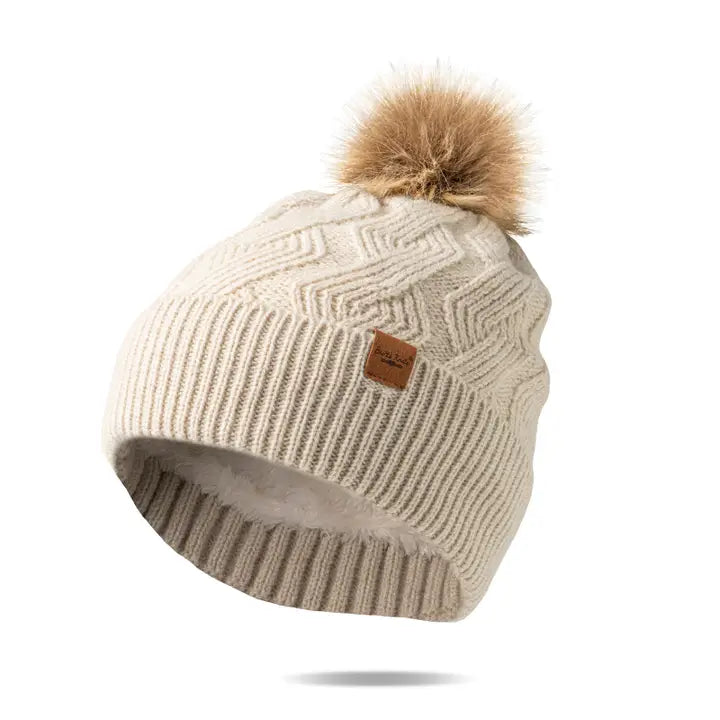 Mainstay Pom Hat - Oatmeal