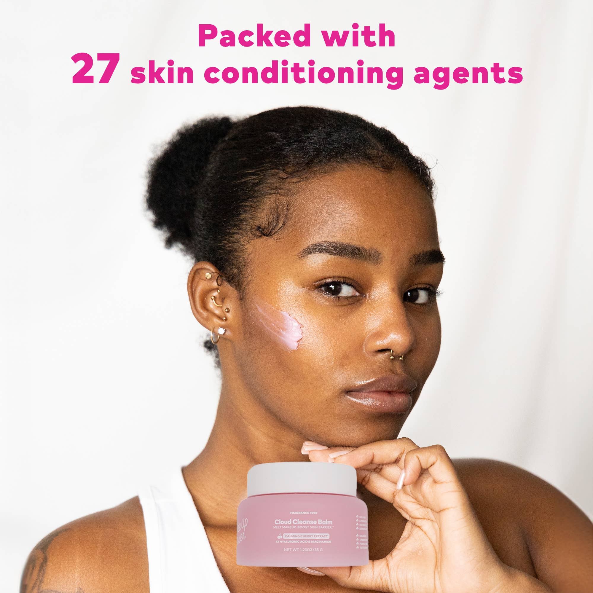 MakeUp Eraser Cherry Cloud Cleanse Balm | Emulsifying Korean Melt - 50ml