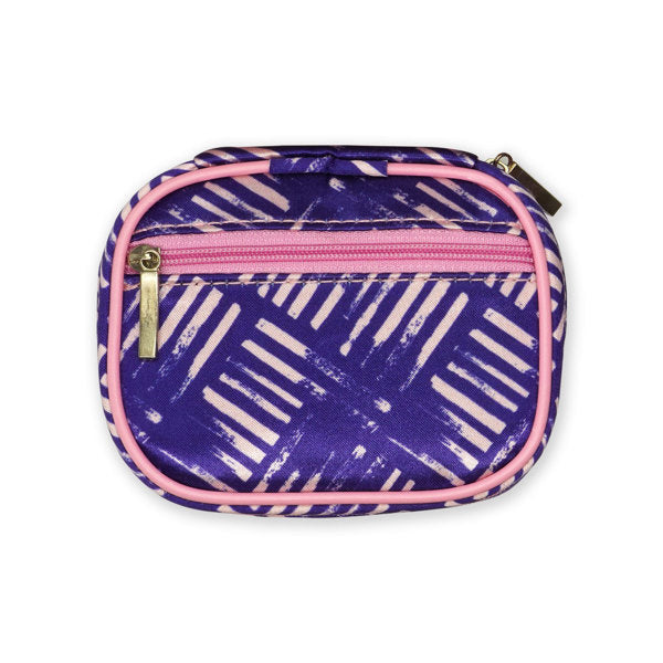 Pill and Vitamin Case-- Pink/Purple