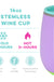 Swig Stemless 14oz Wine Cup - Ultra Violet