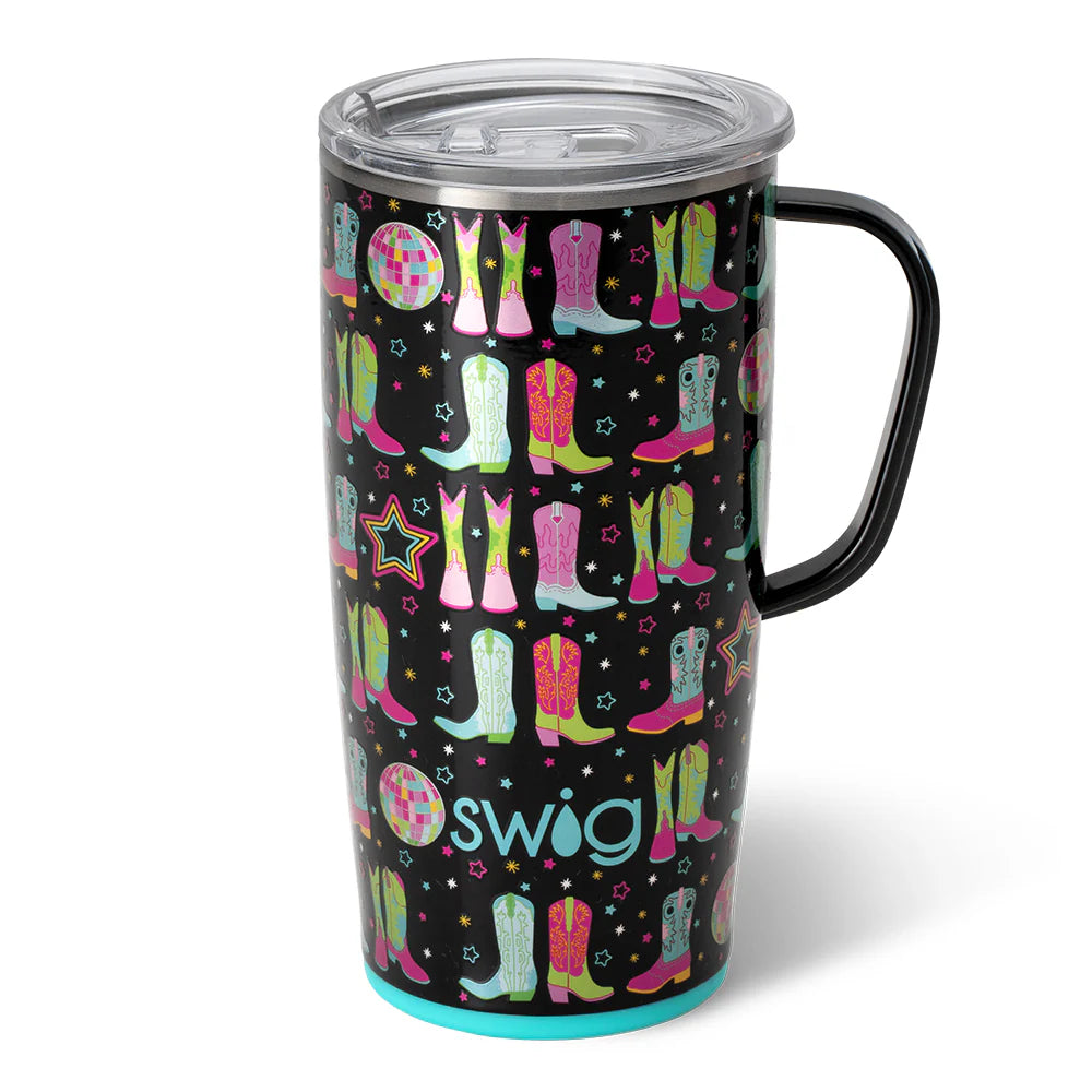 Swig 22oz Travel Mug - Disco Cowgirl