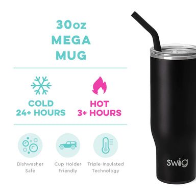 Swig 30oz Mega Mug - Black