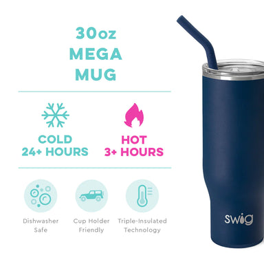 Swig 30oz Mega Mug - Navy