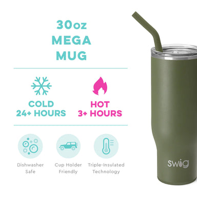 Swig 30oz Mega Mug - Olive