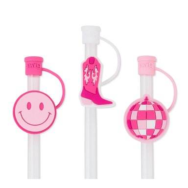 Swig Reusable Straw Toppers - Let's Go Girls