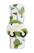 Mud Pie Golf Swaddle Blanket and Rattle Set