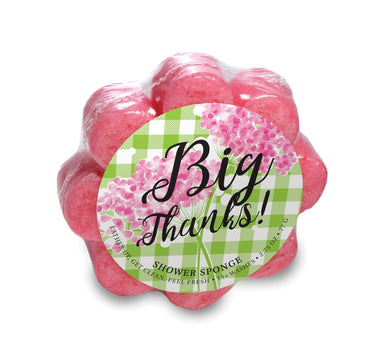 Caren Sponges -Big Thanks Pink