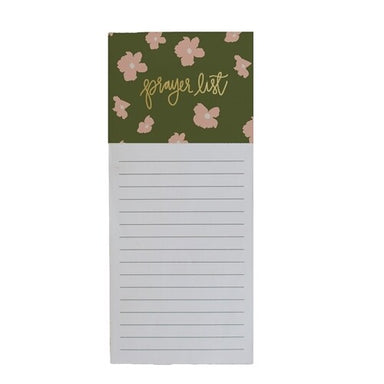 Mary Square Magnetic Notepad - Prayer List
