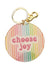 Mary Square Acrylic Keychain - Choose Joy
