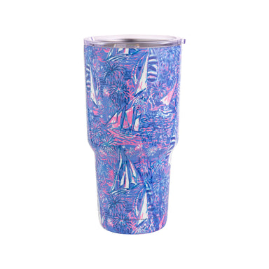 Lilly Pulitzer Insulated Tumbler-It's a Sailabration