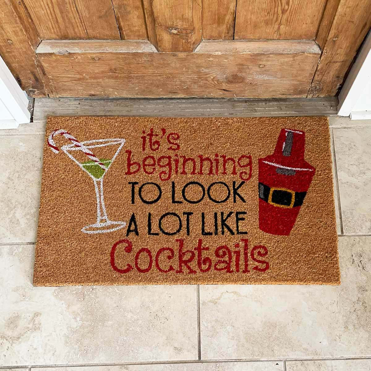 The Royal Standard Coir Doormat - Look Like Cocktails