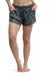Hello Mello Cuddleblend Lounge Shorts - Black, drawstring waist, ribbed, pockets