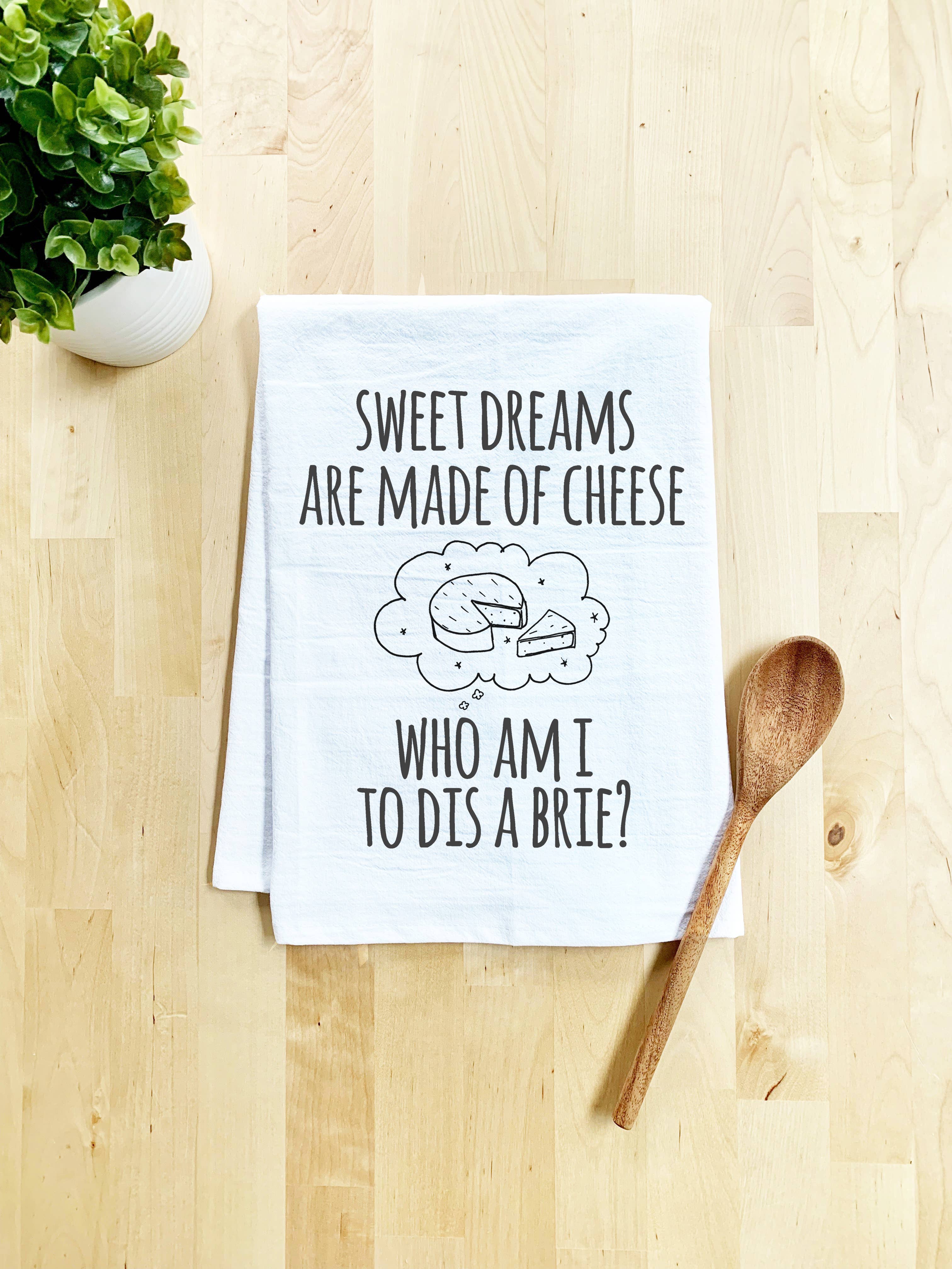 Moonlight Makers Sweet Dreams Brie Cheese Dish Towel
