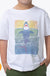 Del Sol Color Changing Rising Shark Tee - White