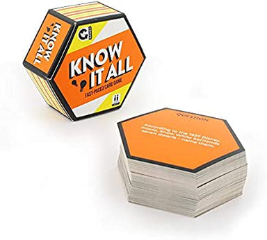 Ginger Fox Know It All- Fast Paced Card Game