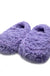 Warmies Curly Purple Slippers