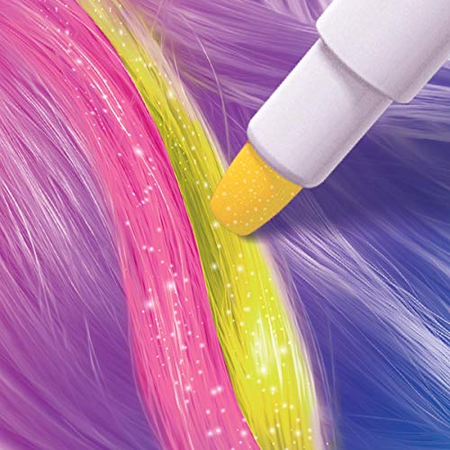 Bright Stripes Spa*rkle Hair Chalk Pastels 2 Pack- Yellow metallic and Pink