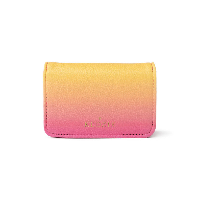 Kedzie Only Cash and Card Wallet- Mai Tai