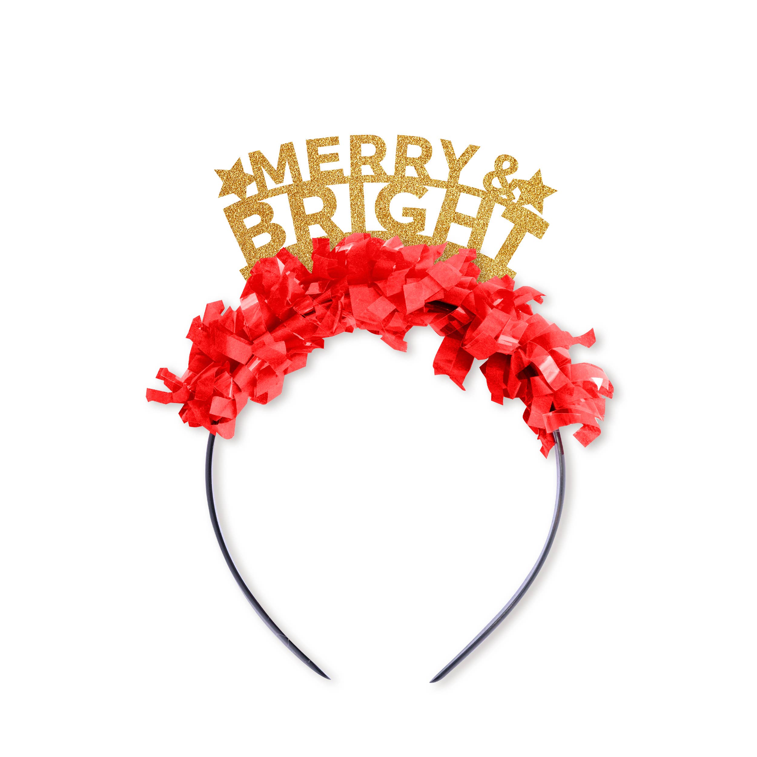 Festive Gal Merry & Bright Holiday Christmas Party Crown
