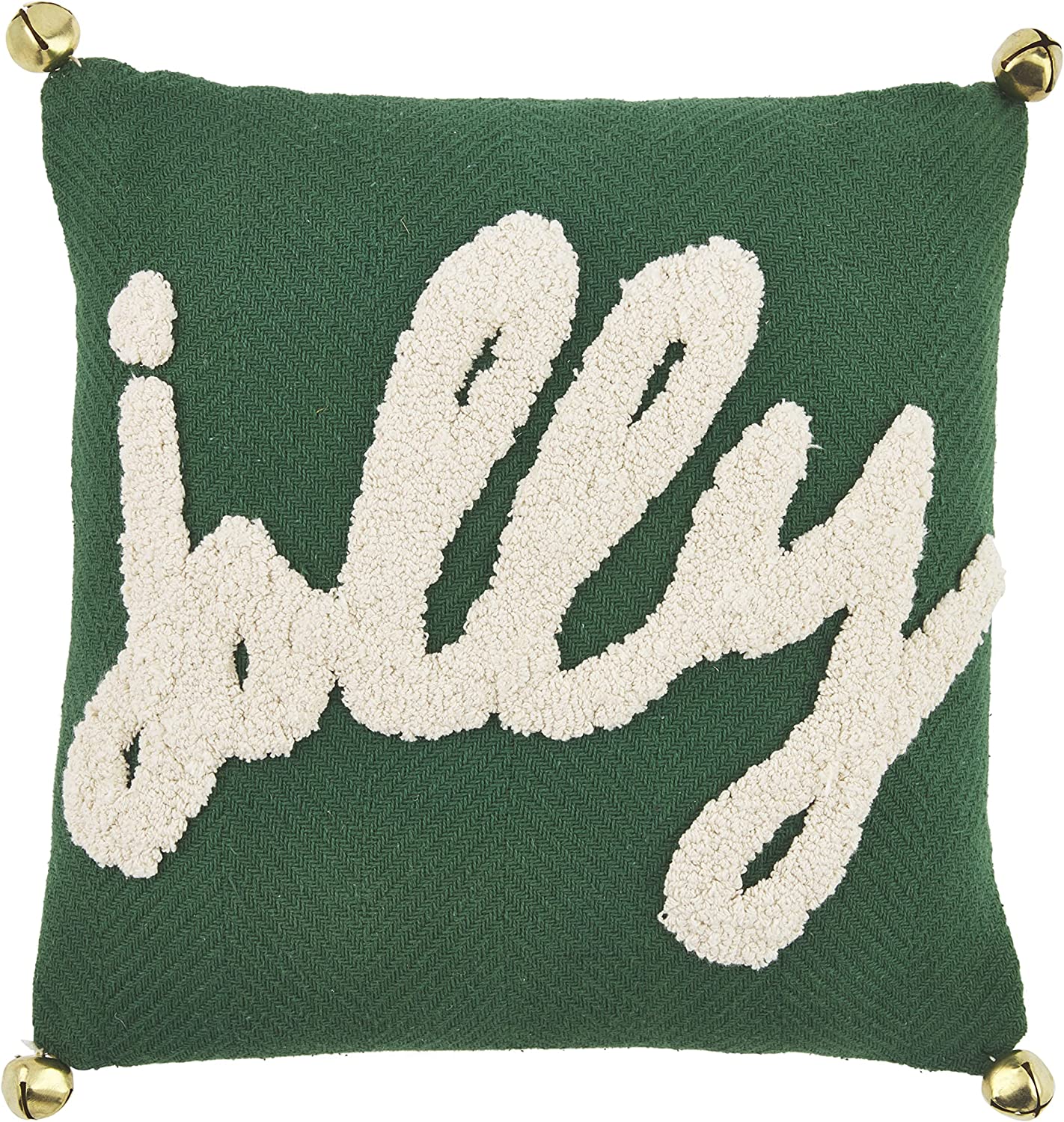 Mud Pie Jolly Tufted Boucle Pillow