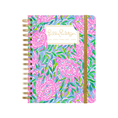 Lilly Pulitzer Large 17 Month Agenda - Turtley In Love