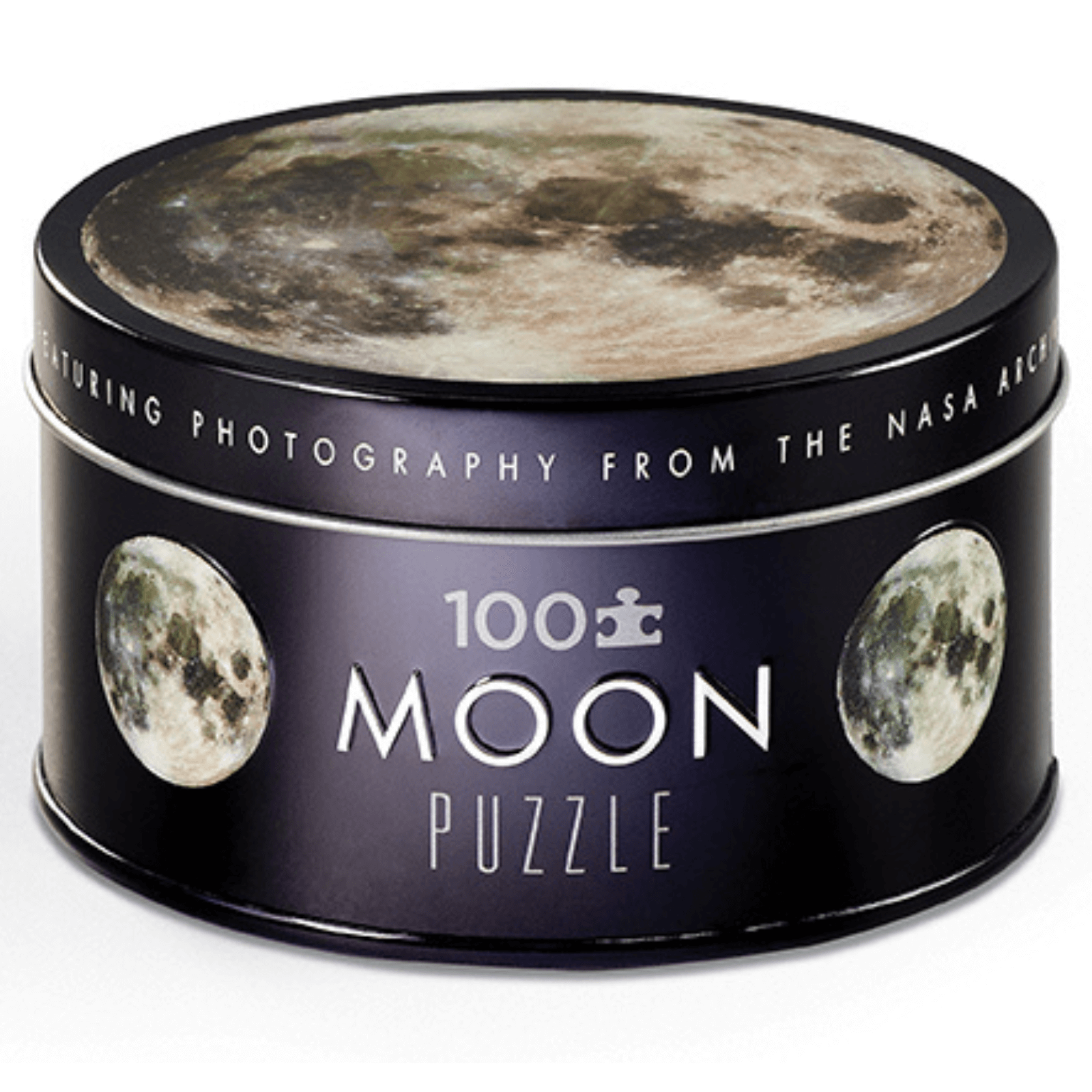 Crocodile Creek 100 Piece Tin Puzzle - NASA Moon