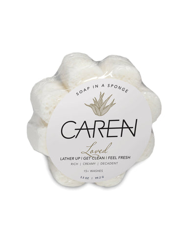 Caren Sponges -Loved Flower