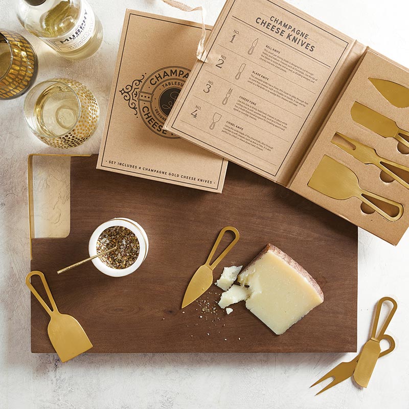 Santa Barbara Design Studio Champagne Cheese Knives Set