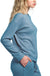 Hello Mello Cuddleblend Sweater - Early Bird Blue long sleeves, ribbed, thumbholes, relaxed
