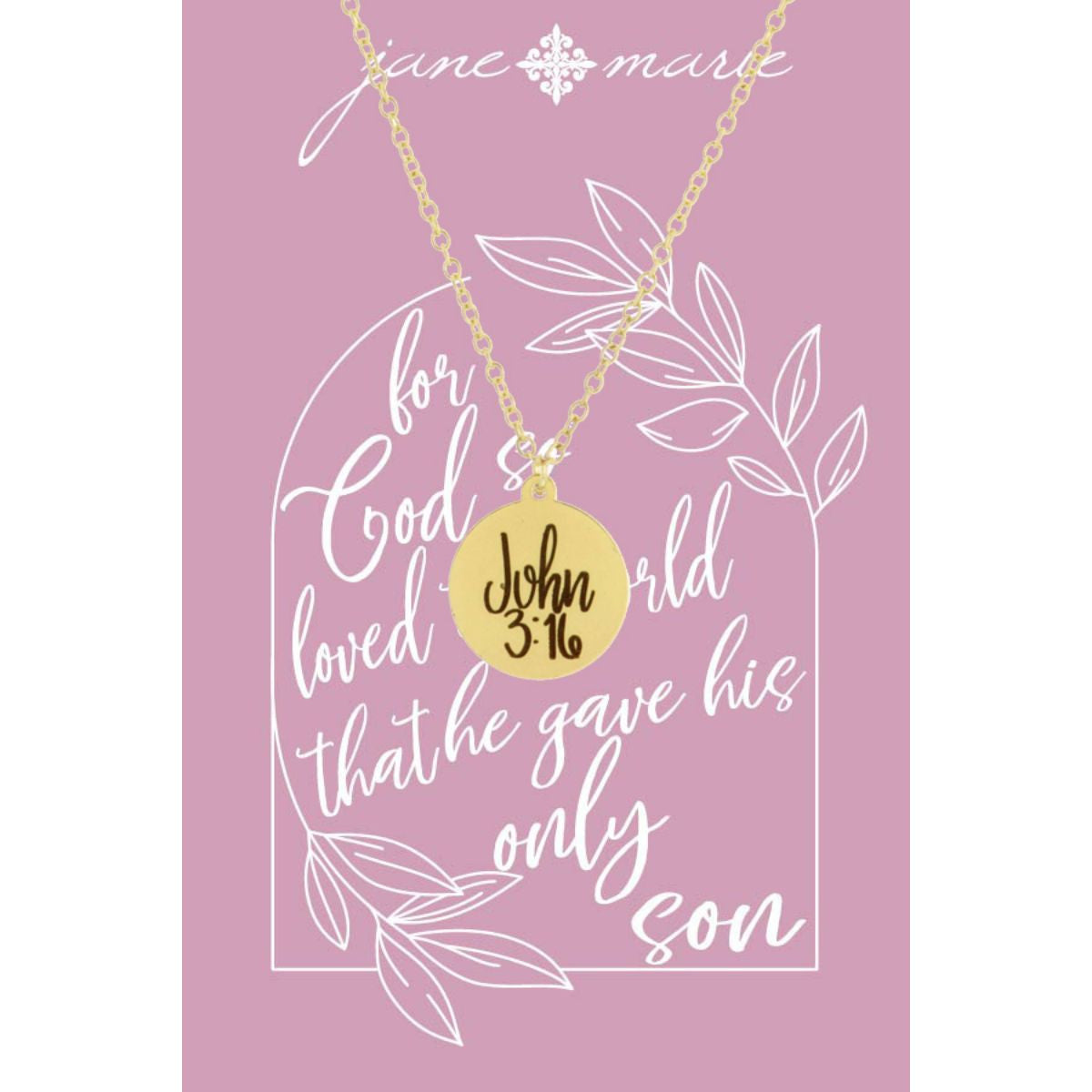 Jane Marie 16” Necklaces - Faith