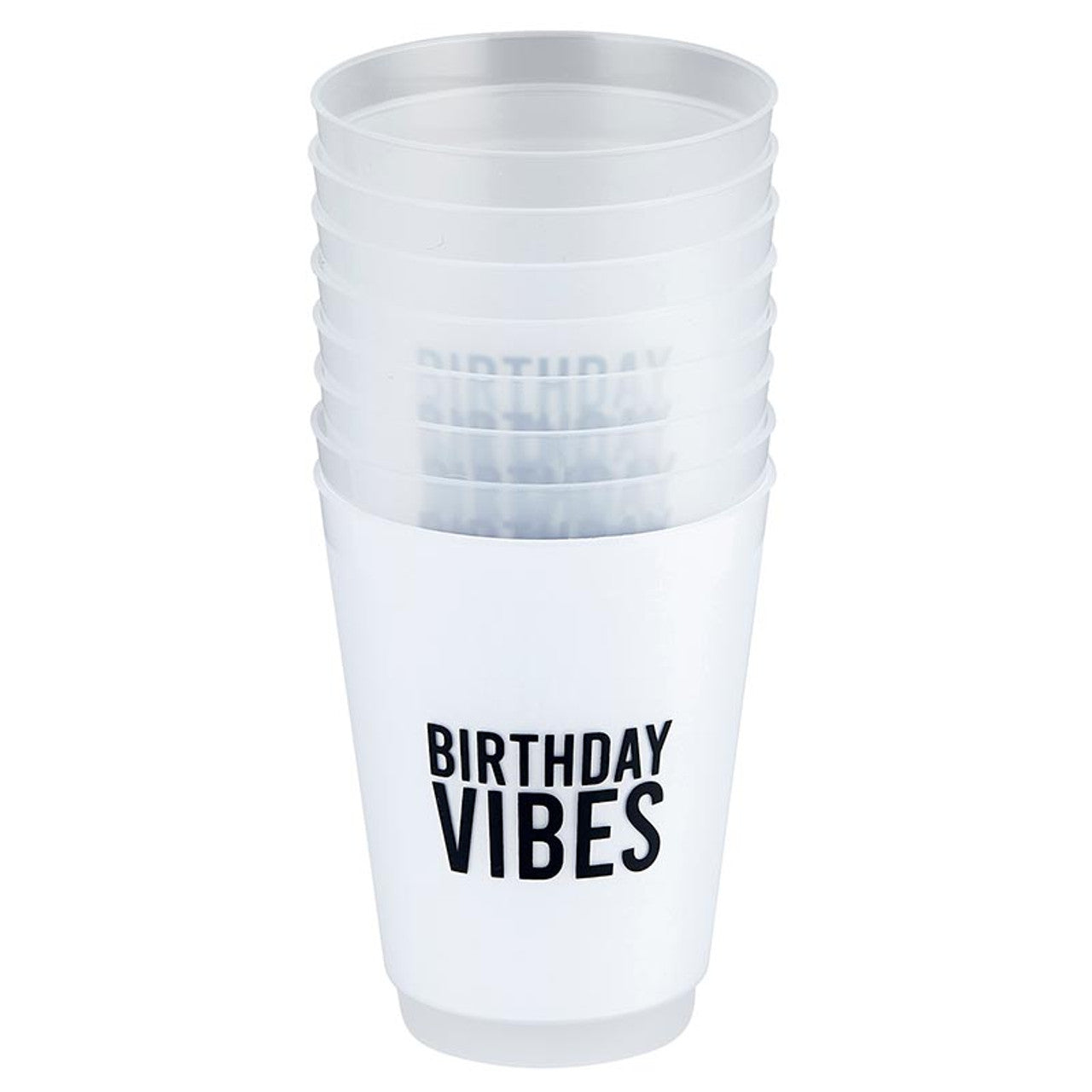 Santa Barbara Design Studio Frost Cups 8 Pack - Birthday Vibes