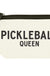 Santa Barbara Design Studio Canvas Pouch- Pickleball Queen