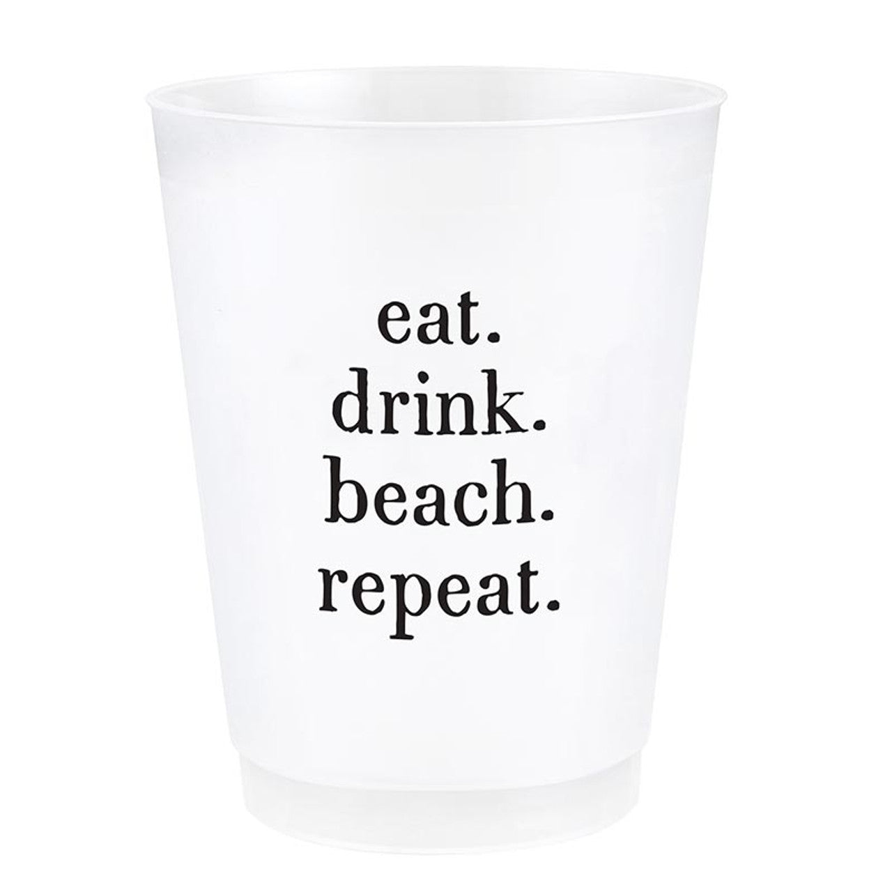 Santa Barbra Design Studio Frost Cups 8 Pack - Eat Drink Beach