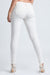 YMI Jeanswear Sydney Mid-Rise Hyperstretch Skinny Forever Color Jeans - Gardenia, curvy