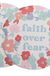 Mary Square Car Coaster - Faith Over Fear