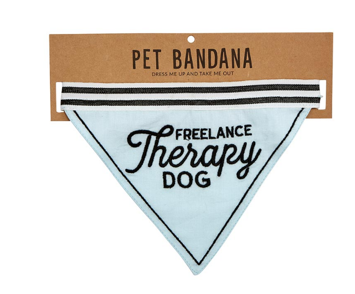 Creative Brands Pet Bandana Freelance Therapy Dog