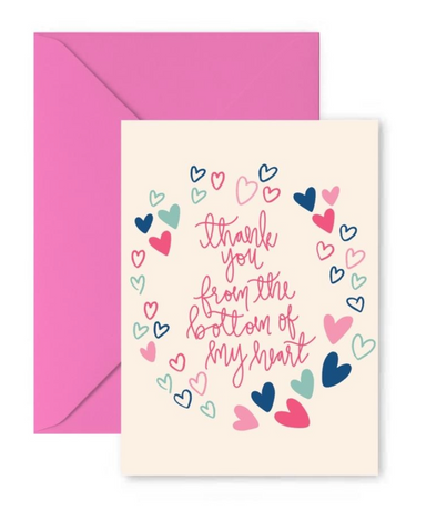Mary Square Bottom Of My Heart Greeting Card