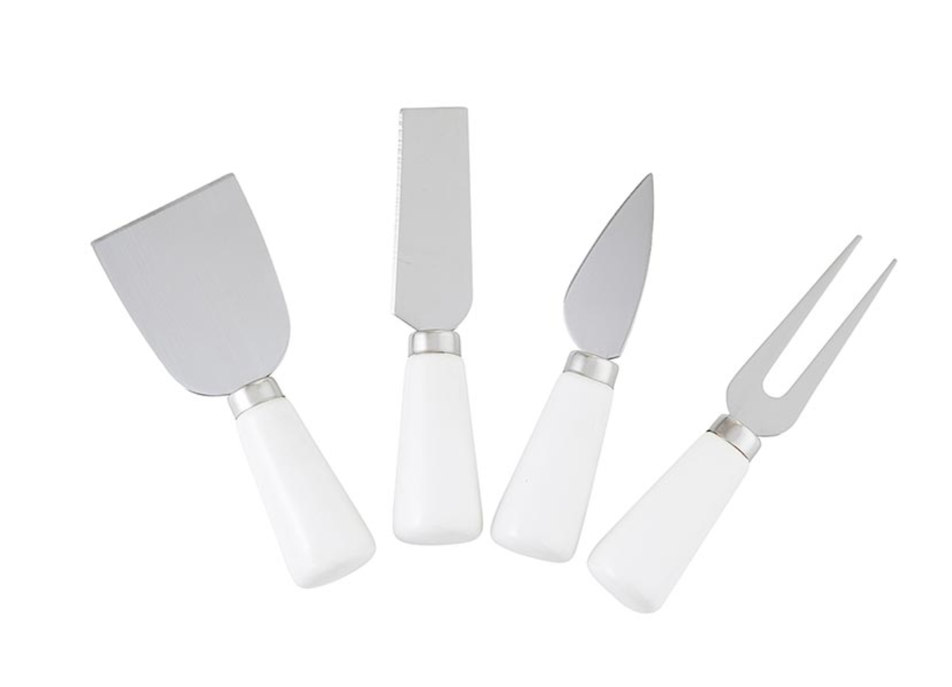 Santa Barbara Design Studio White Cheese Knives Set