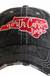 Katydid North Carolina State Cut Out Trucker Hat - Red